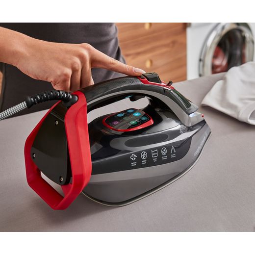 Morphy Richards Power Steam Elite 302012 3000 Watt Iron -Red / Black - Adjusting setting